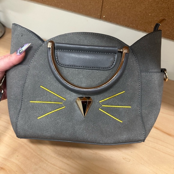 Grey Cat Purse - Picture 7 of 7